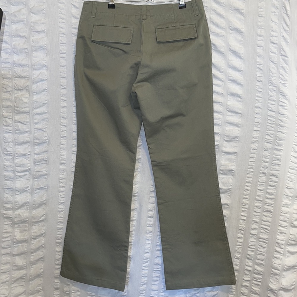 Halogen Boot Cut Green Khaki Pants - Picture 2 of 7
